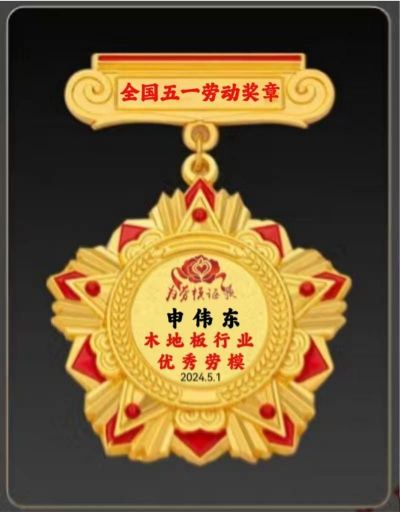木地板優(yōu)秀行業(yè)優(yōu)秀勞?！陚|